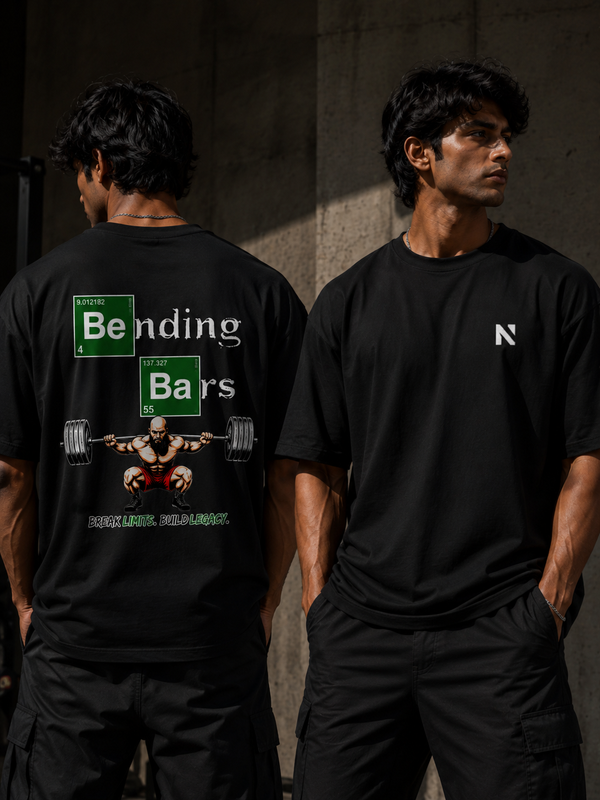 Nexa – Bending Bars Heavyweight Oversized Tee
