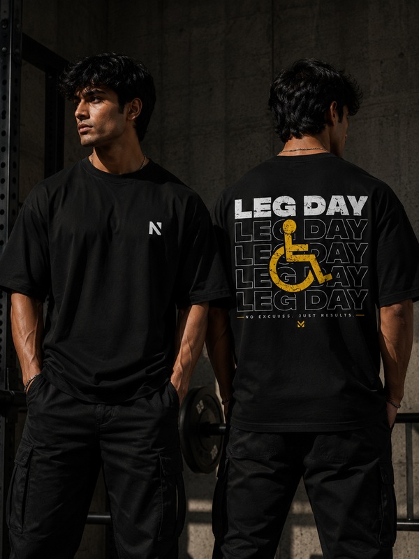 Nexa – Leg Day Heavyweight Oversized Tee