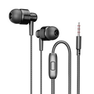 UBON B6 Wired in Ear Earphones with in-line Mic for Clear Calling, 10mm Dynamic Drivers for Boosted Bass, 3.5mm Jack, Multi-Functional Controller (Black)  Amazon.in: Electronics