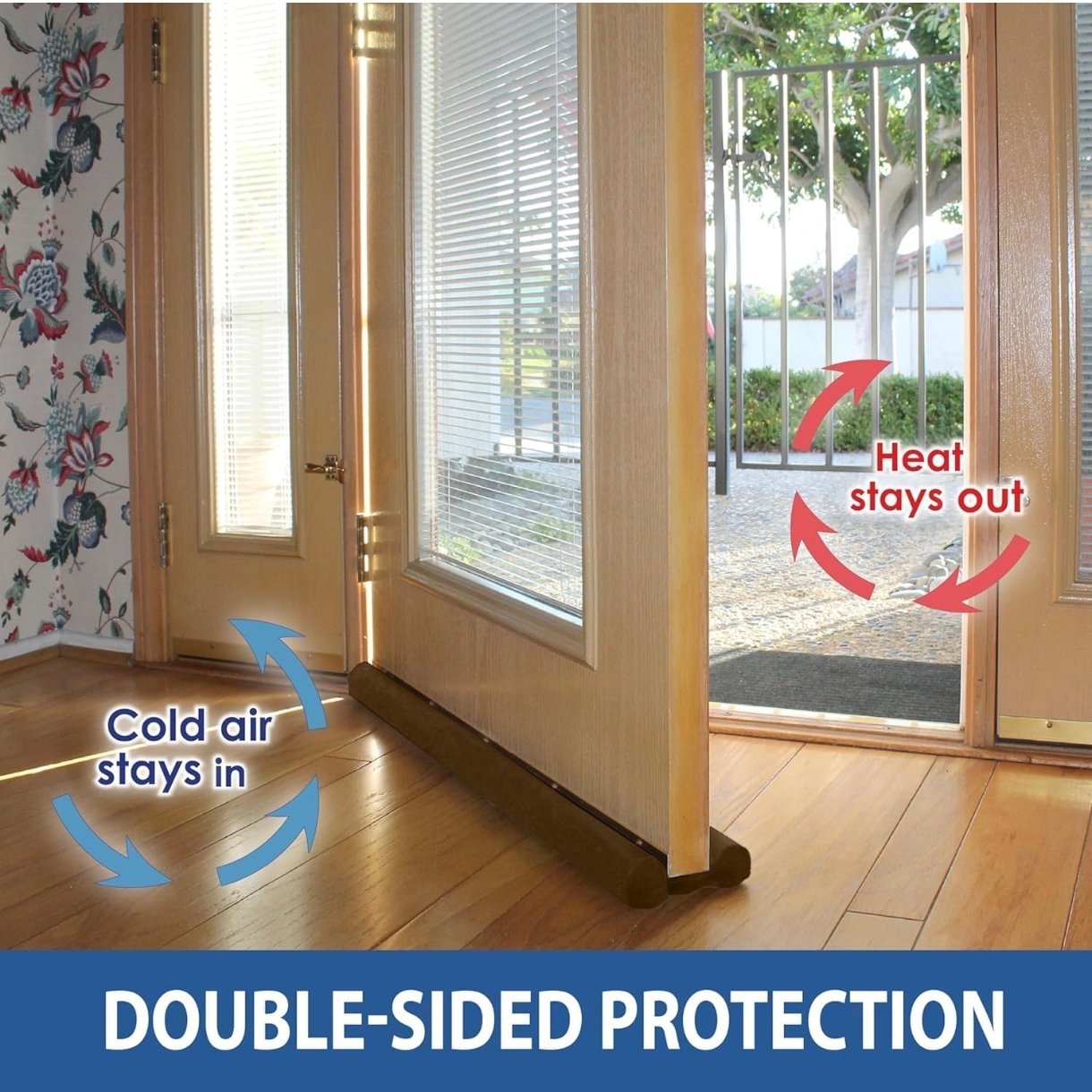 KBS Door Gap Filler Bottom Sealing Strip Guard (Pack of 1) Stopper Sealer (Size-39 inch) for Sound and Dust Protector From Insect,Bugs Proof Home Office Kitchen Accessories Item Smart Gadgets Products - Image 3